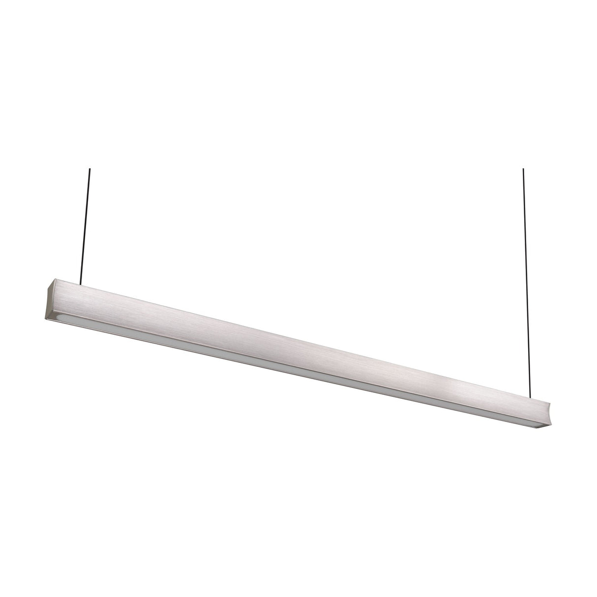 Wallace LED Linear Pendant – Satin Nickel
