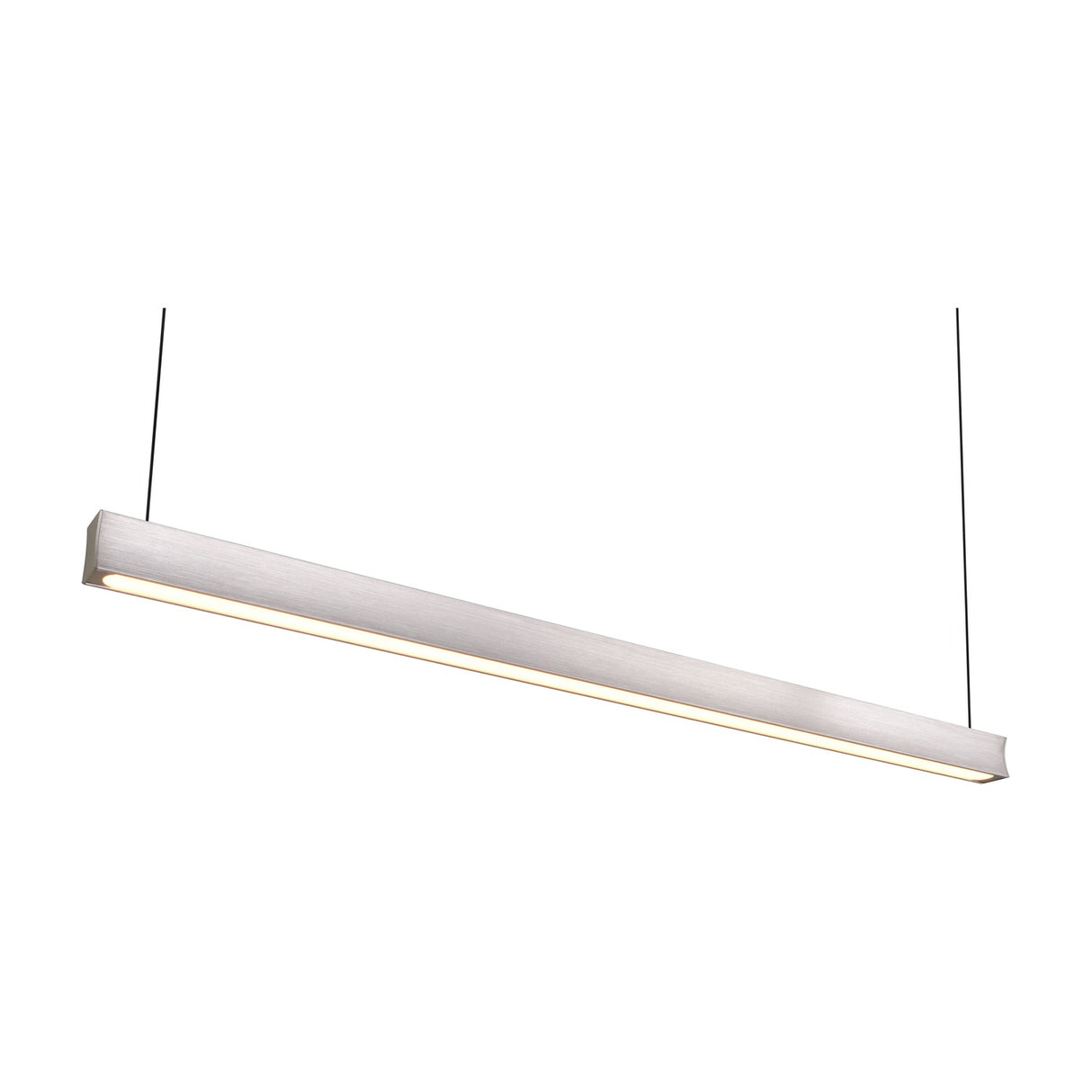 Wallace LED Linear Pendant – Satin Nickel