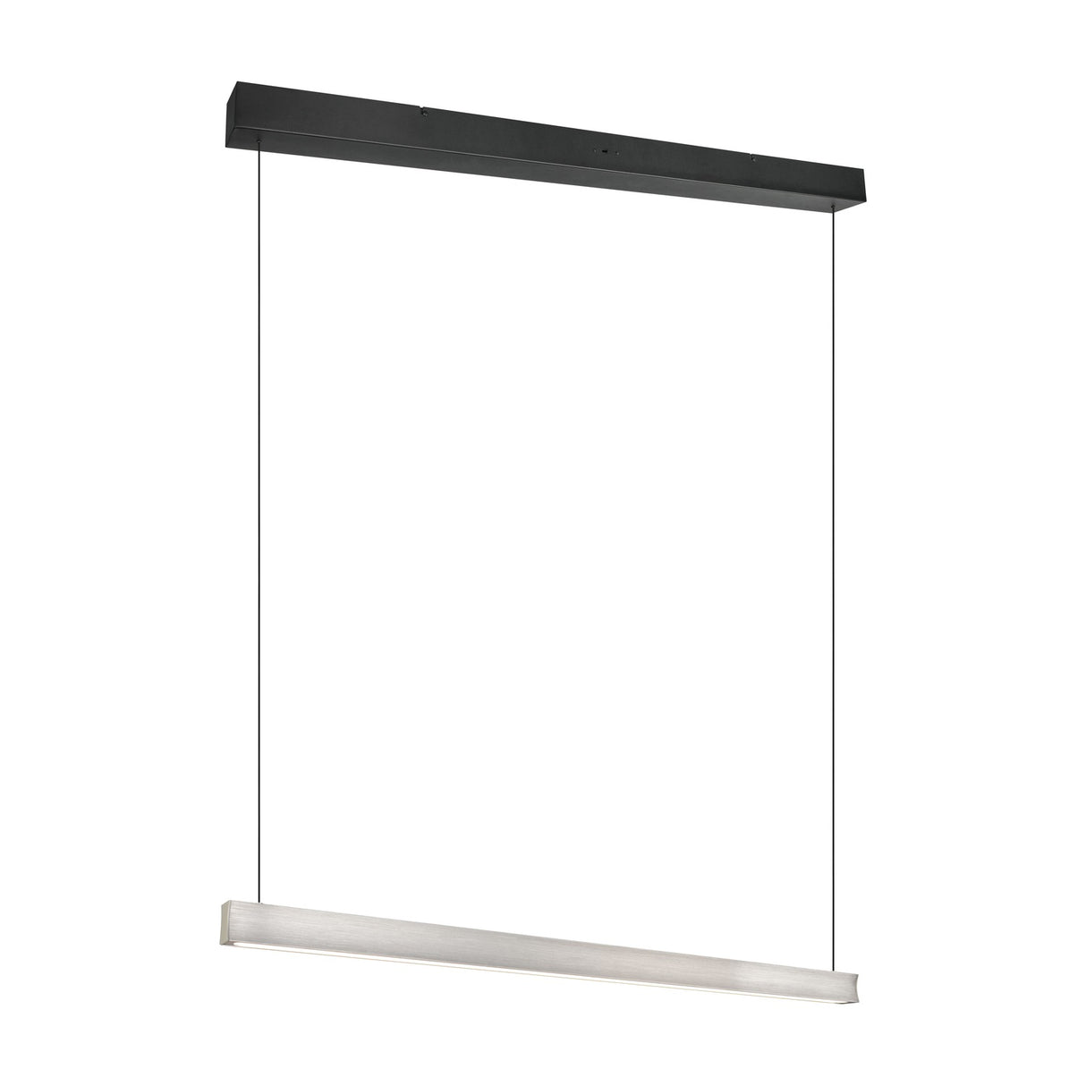 Wallace LED Linear Pendant – Satin Nickel