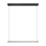 Wallace LED Linear Pendant – Satin Nickel