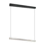 Wallace LED Linear Pendant – Satin Nickel