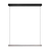 Wallace LED Linear Pendant – Satin Nickel