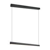 Wallace LED Linear Pendant – Matt Black