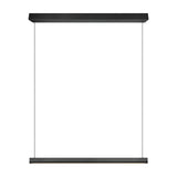 Wallace LED Linear Pendant – Matt Black