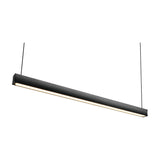 Wallace LED Linear Pendant – Matt Black