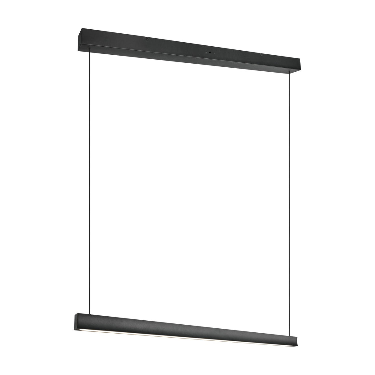 Wallace LED Linear Pendant – Matt Black
