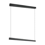 Wallace LED Linear Pendant – Matt Black