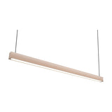 Wallace LED Linear Pendant – Warm Beige