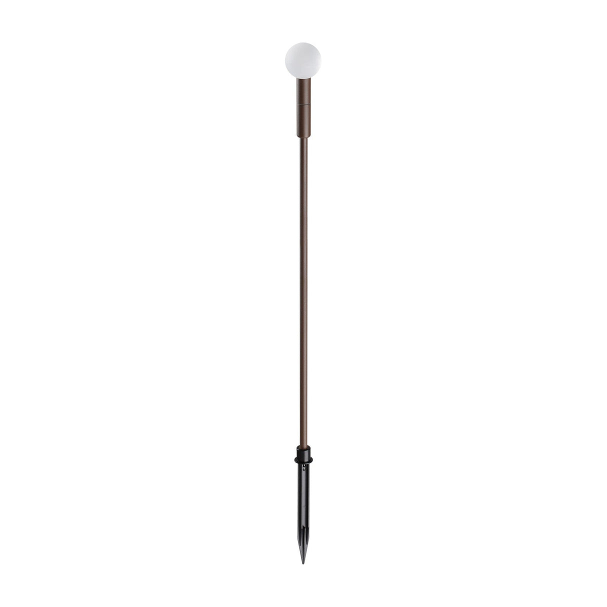 Twiggy Sphere Garden Spike Light 900mm - Coffee