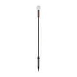 Twiggy Sphere Garden Spike Light 900mm - Coffee
