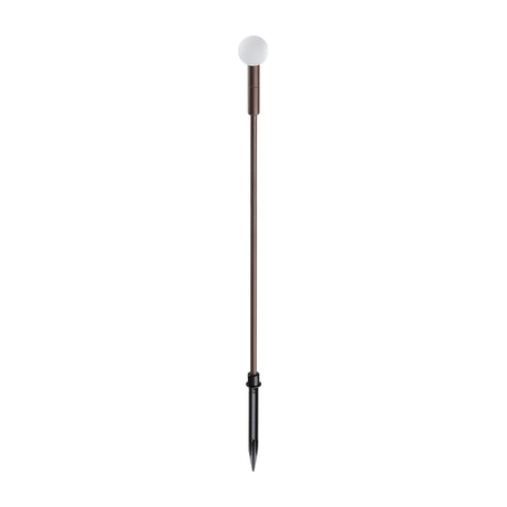 Twiggy Sphere Garden Spike Light 900mm - Coffee