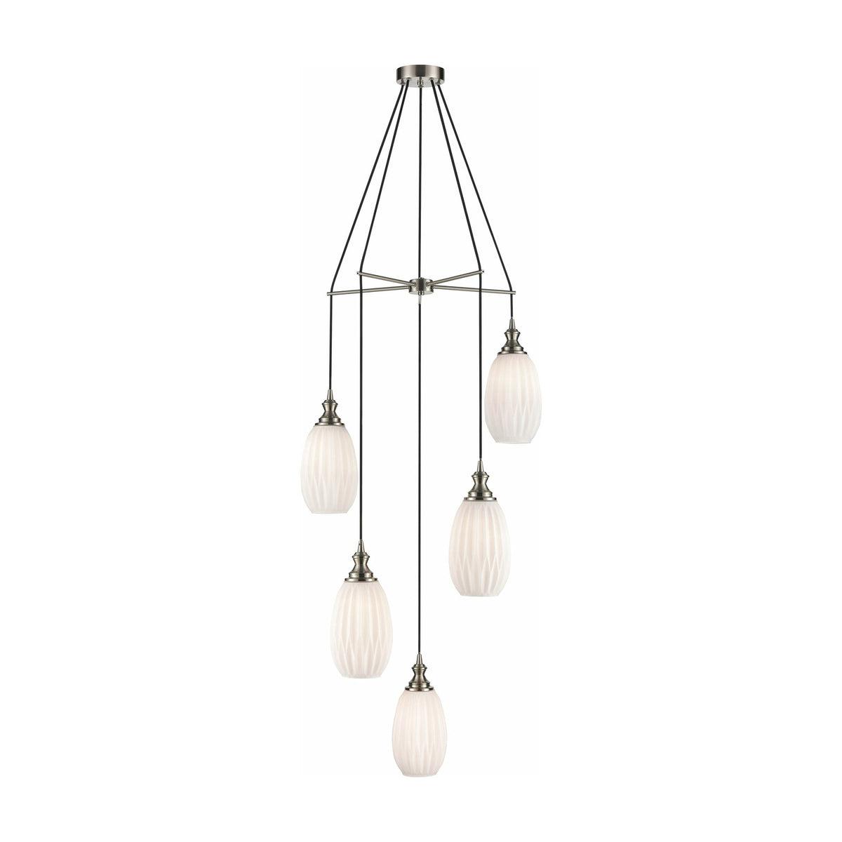 Refract lighting accessory in white finish