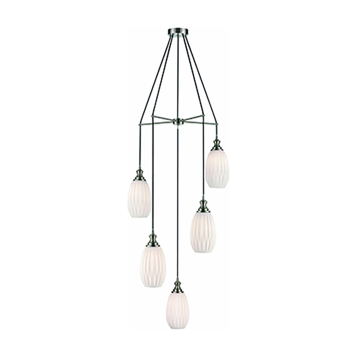 Refract lighting accessory in white finish, alternative view