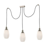 Refract lighting accessory in white finish, alternative view