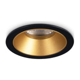 Game Round Downlight 5W - Black & Gold