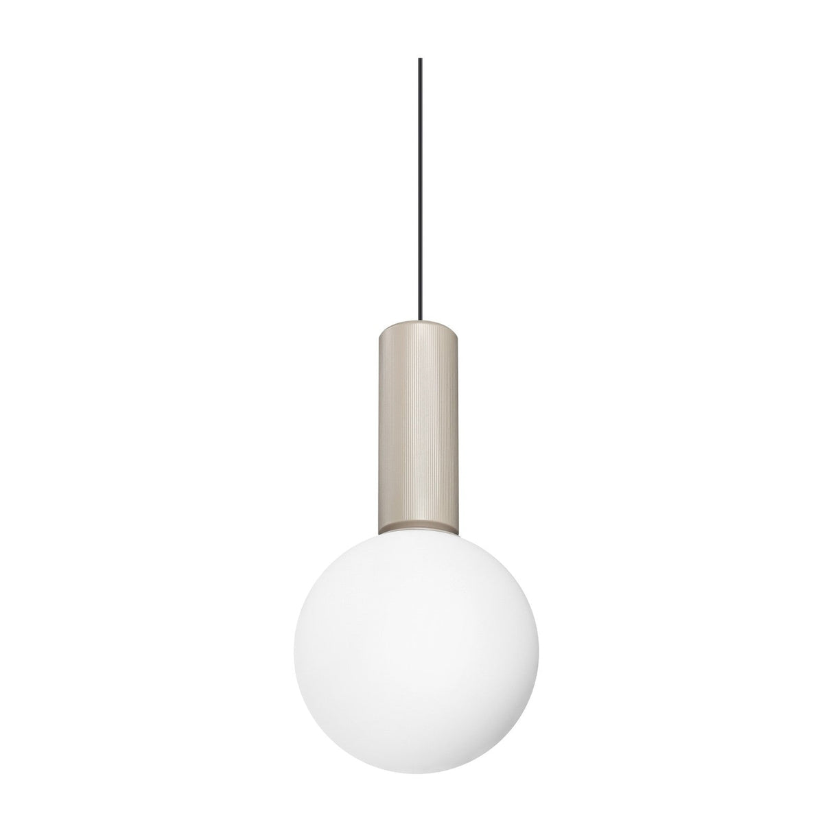 Odeon Globe Pendant Light 150mm - White