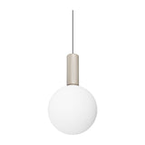 Odeon Globe Pendant Light 200mm - White