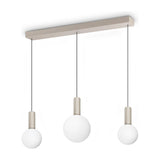 Odeon Linear Pendant Light - White (3 Light)