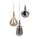 Aldea 3 Light Glass Chandelier – Matt White