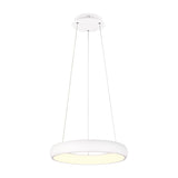 Cardona LED Ring 46cm Chandelier – Matt White