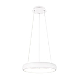 Cardona LED Ring 46cm Chandelier – Matt White