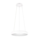 Cardona LED Ring 46cm Chandelier – Matt White