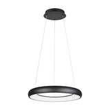 Cardona LED Ring 62cm Chandelier – Matt Black