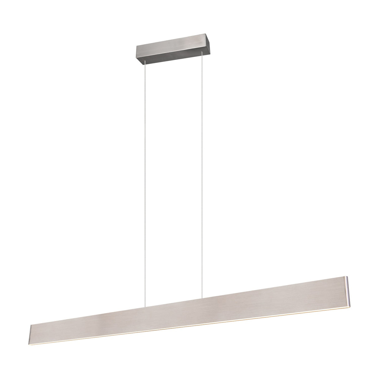 Galway LED Up Down Linear Pendant – Satin Nickel