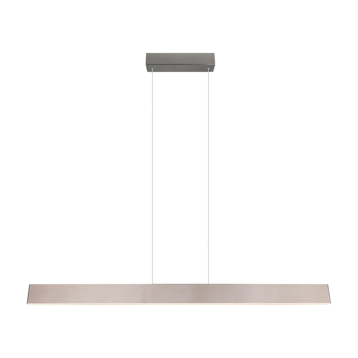 Galway LED Up Down Linear Pendant – Satin Nickel