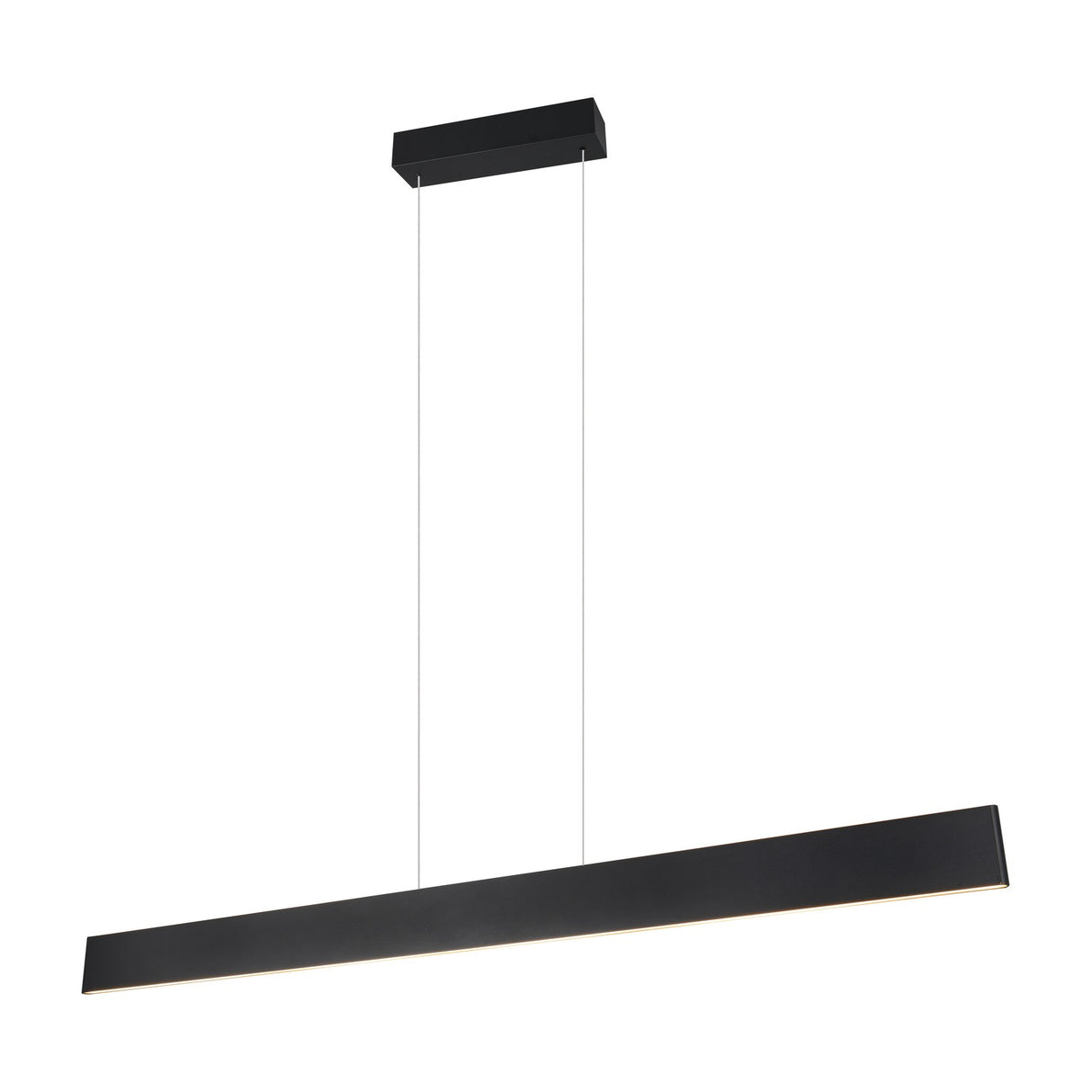 Galway LED Up Down Linear Pendant – Matt Black