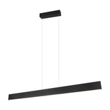 Galway LED Up Down Linear Pendant – Matt Black