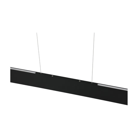 Galway LED Up Down Linear Pendant – Matt Black