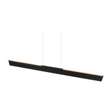 Galway LED Up Down Linear Pendant – Matt Black