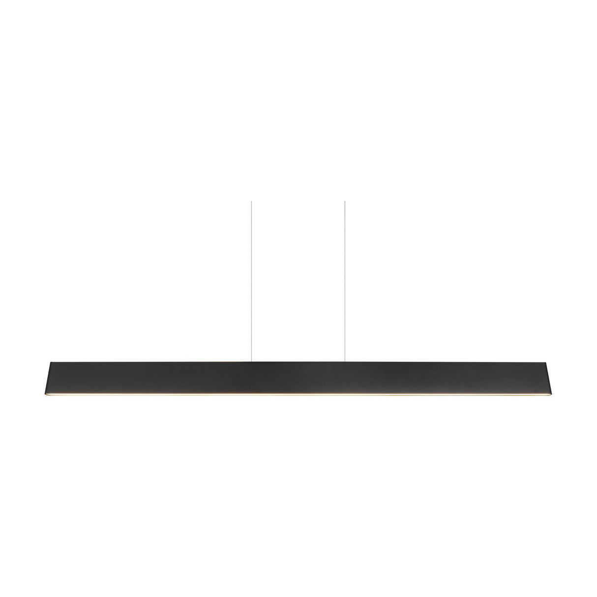 Galway LED Up Down Linear Pendant – Matt Black