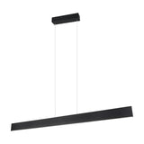 Galway LED Up Down Linear Pendant – Matt Black