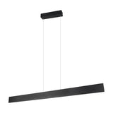 Galway LED Up Down Linear Pendant – Matt Black