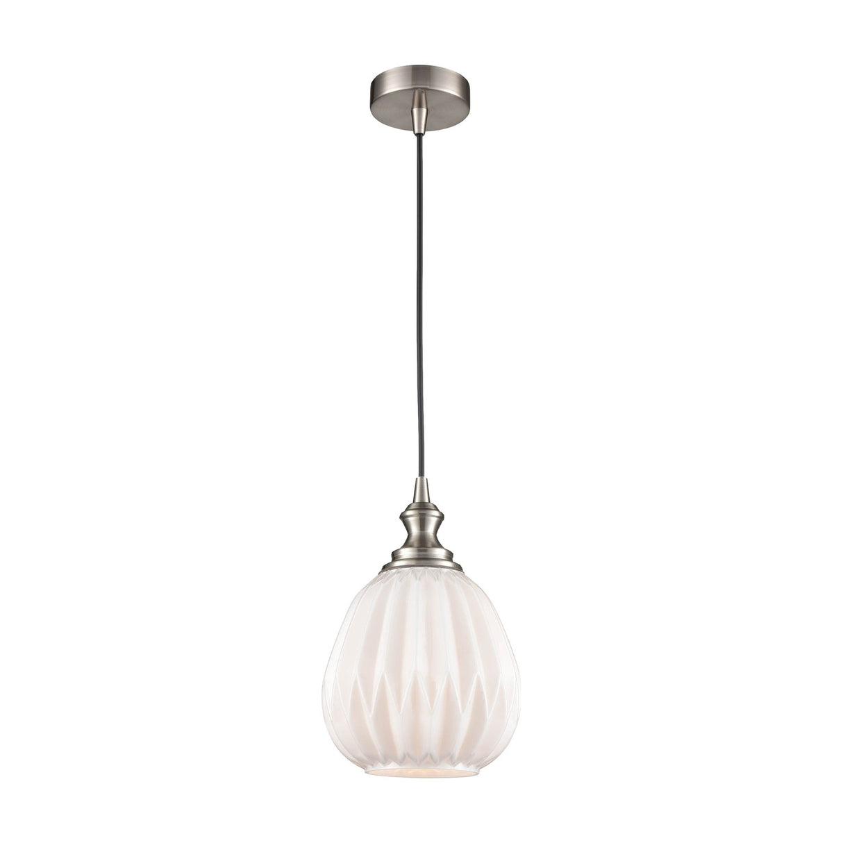 Refract lighting accessory in white finish, alternative view