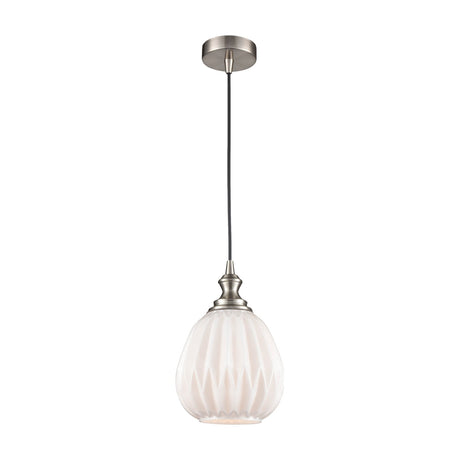 Refract lighting accessory in white finish, alternative view