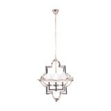 Zanetta Nickel Four Shade Pendant Light - 68cm