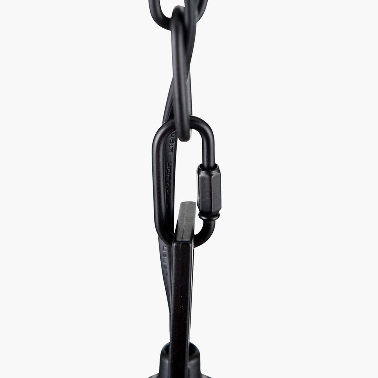 Anis Black Metal 4 Light Cube Pendant - 40cm