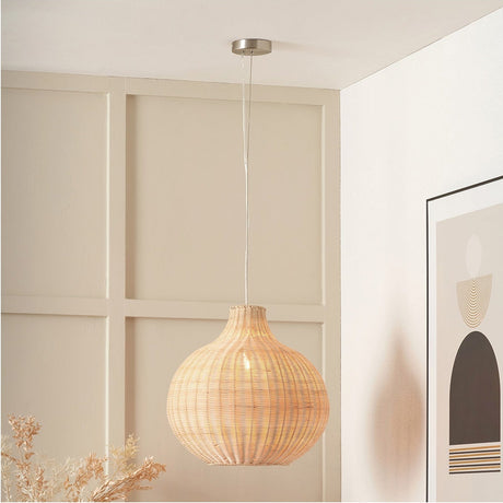 Allona Rattan Pendant Light - 40cm