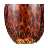 Lucien Tortoiseshell Egg Glass Pendant Light - 20cm