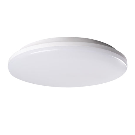 Stivi 36W Round LED Bulkhead Ø330 PIR Sensor IP65 - White
