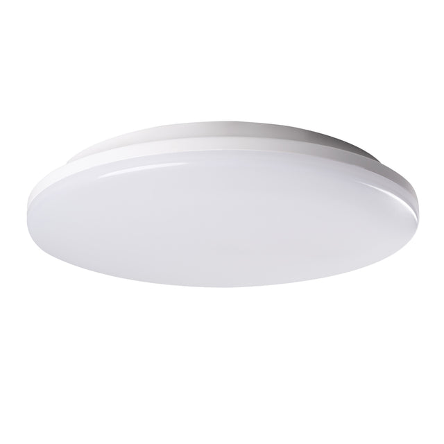 Stivi 36W Round LED Bulkhead Ø330 PIR Sensor IP65 - White