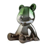 Osito Sculpture - Grey and Green