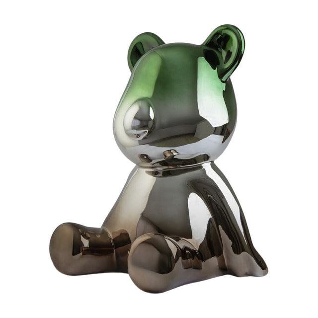 Osito Sculpture - Grey and Green