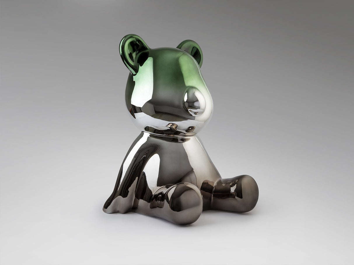 Osito Sculpture - Grey and Green