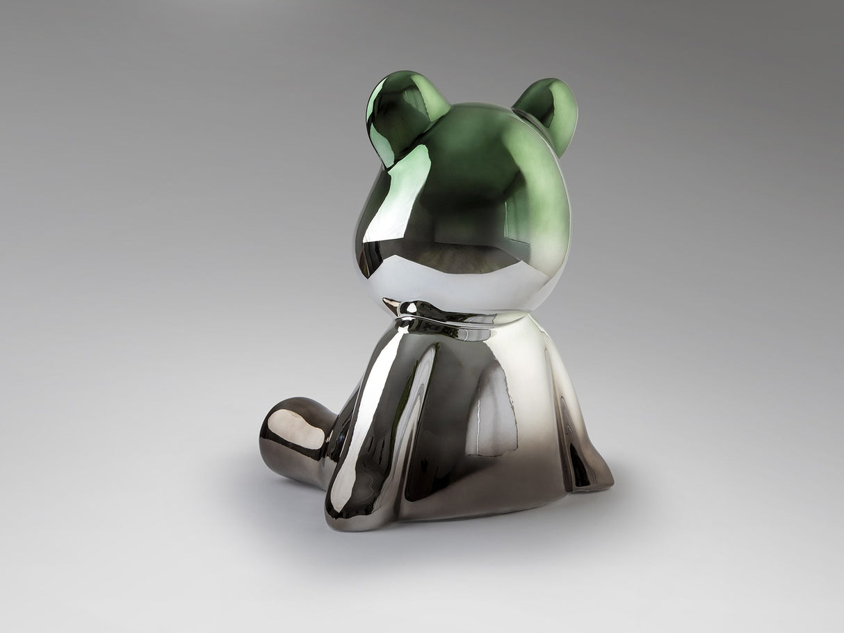 Osito Sculpture - Grey and Green