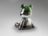 Osito Sculpture - Grey and Green