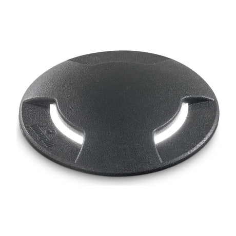 Way Round In-Ground Light 90mm Triple - Anthracite